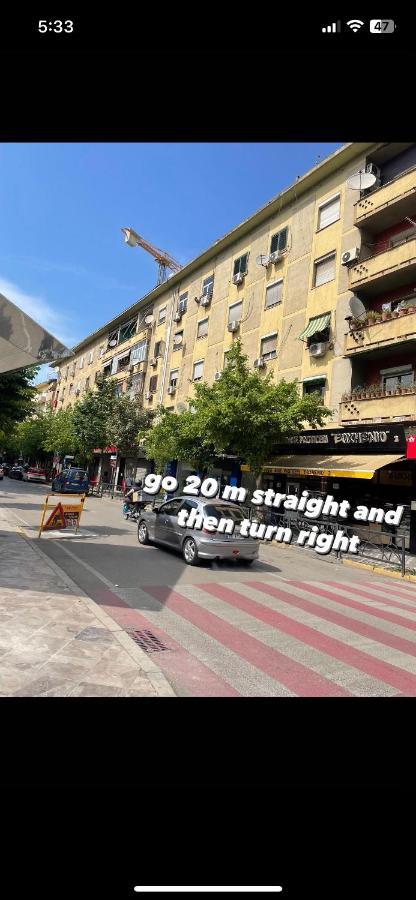 City Center Apartment Kafe Flora Tirana Zewnętrze zdjęcie